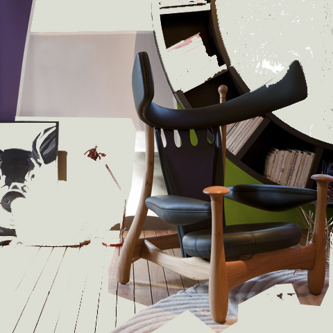 Poltrona “Chifruda” de Sergio Rodrigues